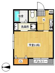 京 OHBU Ⅲの間取り画像