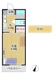 ハイムメヌエットの間取り画像