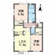 エクラージュの間取り画像