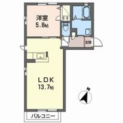 コーポヤナイGの間取り画像