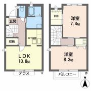 リッフェル長町の間取り画像