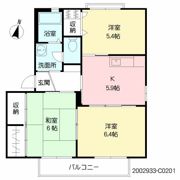 バリュージュ富の原 C棟の間取り画像