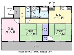 寿別荘の間取り画像