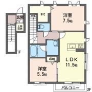 ロイヤル ミューズの間取り画像