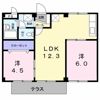 ほそのハイツの間取り画像