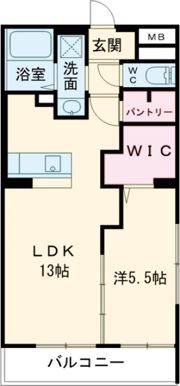 エクシード三方原Ⅰ(南棟)の間取り画像