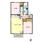 エストアージュの間取り画像