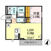 オリーブⅡの間取り画像