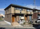 朝山タウンハウス A棟の外観