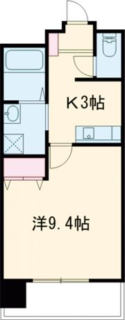 クロノス42新町Ⅴの間取り画像