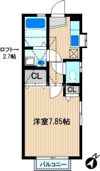 ビーンハイツの間取り画像