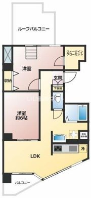 セゾン立野の間取り画像