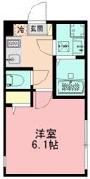 フェリーチェ中央林間の間取り画像