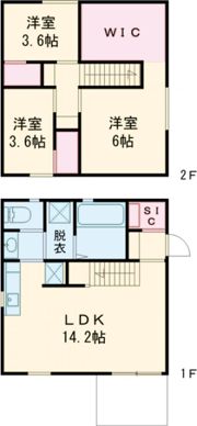 RBOX上津03の間取り画像