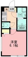 フェリーチェ中央林間の間取り画像