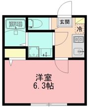 フェリーチェ中央林間の間取り画像