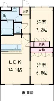 グレイスヴィラの間取り画像