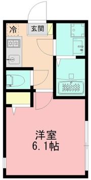 フェリーチェ中央林間の間取り画像