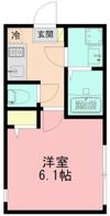 フェリーチェ中央林間の間取り画像