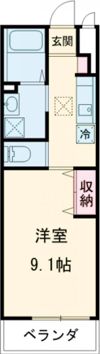 コート サクラの間取り画像