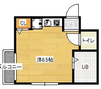 福田ハイツの間取り画像