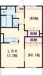 エルグランデ北在家の間取り画像