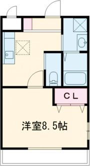 フルール宝殿の間取り画像
