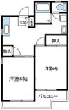 クロノス元橋本Eastの間取り画像