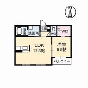 シャーメゾンアマセの間取り画像
