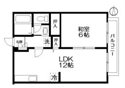 PEARサンビレッジ北中沢Aの間取り画像