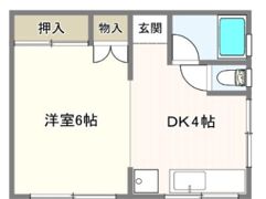 シエル中山手の間取り画像