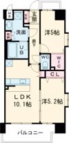 スプランディッド新金岡の間取り画像