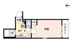 グランクオール西川口NORTHの間取り画像