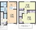 Casapopolare（カーサポポラーレ）Bの間取り画像