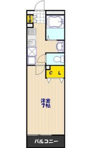 パン・ボヌールの間取り画像