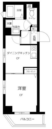エルサンタフェ渋谷の間取り画像