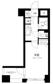 プレール文京ウエストの間取り画像