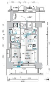 プレサンス レイズ 鶴舞公園の間取り画像