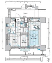 プレサンス レイズ 千種今池Ⅱの間取り画像