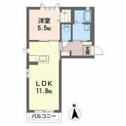 シャーメゾンアンジュIの間取り画像
