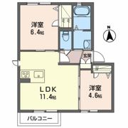 シャーメゾン ソラティオの間取り画像