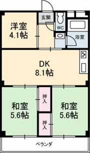 キクスイビルの間取り画像