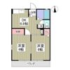 リバティヒルズAの間取り画像