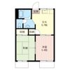 ハイツ神奈川坂 Cの間取り画像