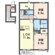 レヴィア Iの間取り画像