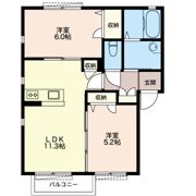 ワルツの間取り画像