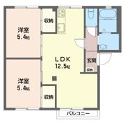 カルム福田の間取り画像