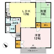 セジュール兵藤の間取り画像