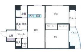 グリーンピア台町の間取り画像