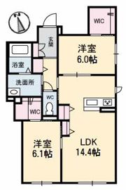 パルテ アリオーソの間取り画像